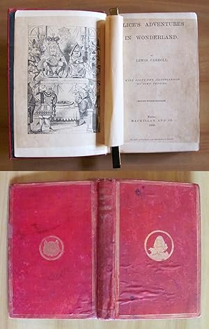 Seller image for ALICE'S ADVENTURES IN WONDERLAND - Macmillan, 1884 - ill. TENNIEL for sale by L'Angolo del Collezionista di B. Pileri