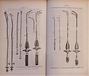 Importante réunion de 8 articles d'urologie