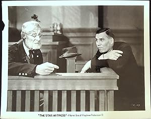 Image du vendeur pour The Star Witness 8 X 10 Still 1931 Walter Huston, Charles 'Chic' Sale mis en vente par AcornBooksNH