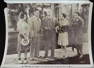 Bild des Verkufers fr Spring is Here 8 x 10 Still 1930 Lawrence Gray, Louise Fazenda zum Verkauf von AcornBooksNH