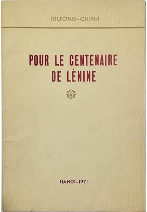 Imagen del vendedor de Pour le centenaire de Lnine a la venta por Libreria Tara