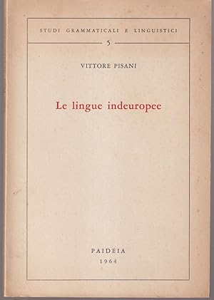 Imagen del vendedor de Le lingue indeuropee Seconda edizione a la venta por Libreria Tara
