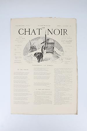 Le Chat noir N°253 de la cinquième année du samedi 13 novembre 1886