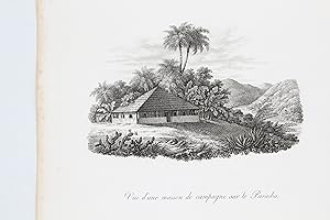 Vue d'une maison de campagne sur le Paraiba / Maison d'un planteur brasilien - Voyage au Brésil, ...