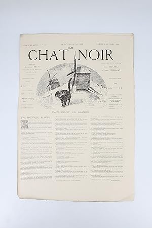 Le Chat noir N°247 de la cinquième année du samedi 2 octobre 1886