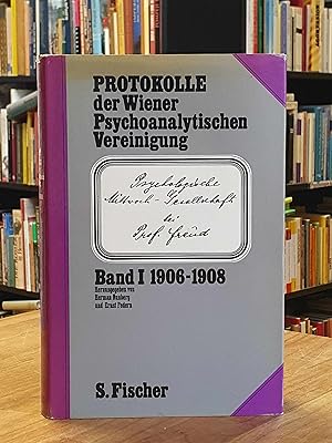 Bild des Verkufers fr Protokolle der Wiener Psychoanalytischen Vereinigung, Band 1: 1906-1908, zum Verkauf von Antiquariat Orban & Streu GbR