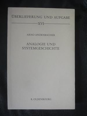 Image du vendeur pour Analogie Und Systemgeschichte mis en vente par Malota