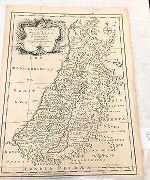 An Accurate Map of the Holy Land Divided into the Twelve Tribes of Israel, Accomodated to Sacred ...