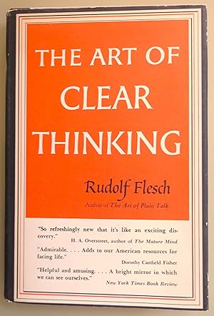 Seller image for The Art of Clear Thinking for sale by Calm Water Books
