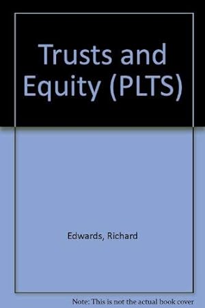 Imagen del vendedor de Trusts and Equity (PLTS) a la venta por WeBuyBooks