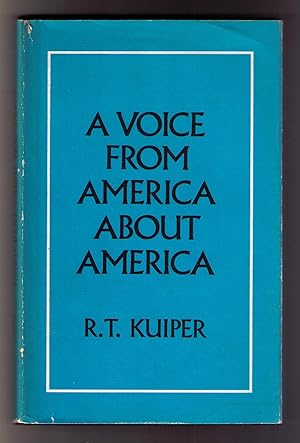 Imagen del vendedor de A Voice From America About America a la venta por CARDINAL BOOKS  ~~  ABAC/ILAB