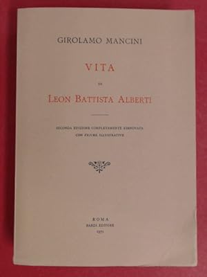Bild des Verkufers fr Vita di Leon Battista Alberti. zum Verkauf von Wissenschaftliches Antiquariat Zorn