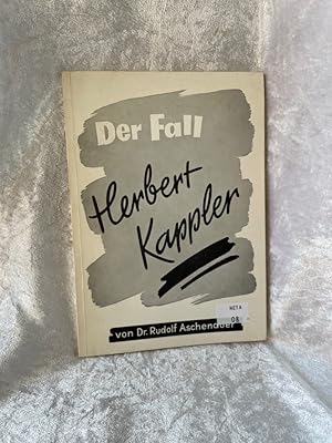 Bild des Verkufers fr Der Fall Herbert Kappler zum Verkauf von Antiquariat Jochen Mohr -Books and Mohr-