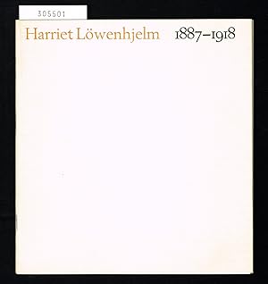 Seller image for Harriet Lwenhjelm 1887-1918. for sale by Hatt Rare Books ILAB & CINOA