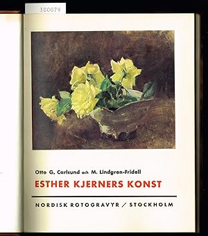 Seller image for Esther Kjerners Konst. Ett urval mlningar. for sale by Hatt Rare Books ILAB & CINOA
