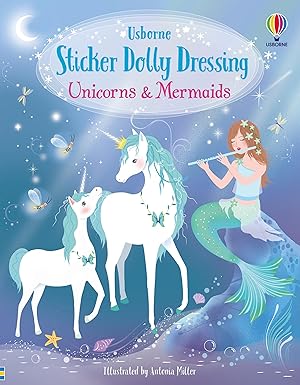Bild des Verkufers fr Sticker Dolly Dressing Unicorns and Mermaids zum Verkauf von moluna