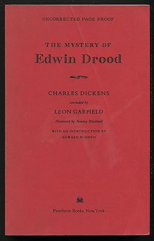 Immagine del venditore per The Mystery of Edwin Drood venduto da Between the Covers-Rare Books, Inc. ABAA