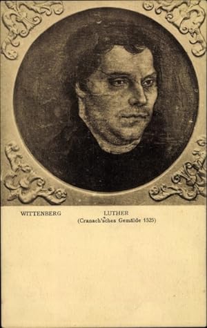 Künstler Ansichtskarte / Postkarte Cranach, Martin Luther, Portrait