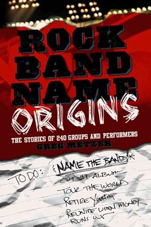 Immagine del venditore per Rock Band Name Origins : The Stories of 240 Groups and Performers venduto da GreatBookPricesUK