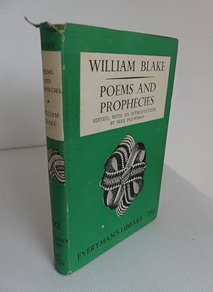 Immagine del venditore per Poems and Prophecies. - Edited, with an Introduction by Max Plowman. venduto da Antiquariat Maralt