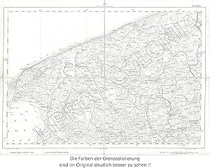 Reymann's topographische Special-Karte von Deutschland . (Blatt 28 Kammin mit Greiffenberg,Trepto...