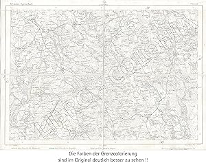 Reymann's topographische Special-Karte von Deutschland, Schweiz, Ostfrankreich, Belgien, Niederla...