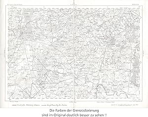 Reymann's topographische Special-Karte von Deutschland, Schweiz, Ostfrankreich, Belgien, Niederla...