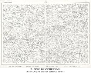 Reymann's topographische Special-Karte von Deutschland, Schweiz, Ostfrankreich, Belgien, Niederla...