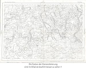 Reymann's topographische Special-Karte von Deutschland, Schweiz, Ostfrankreich, Belgien, Niederla...