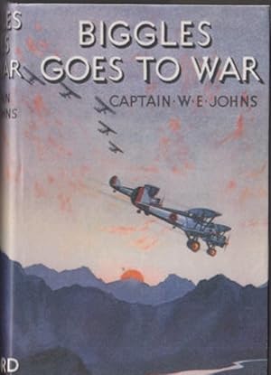 Bild des Verkufers fr Biggles Goes to War zum Verkauf von Caerwen Books