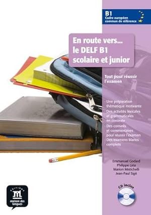 Seller image for En route vers le DELF scolaire et junior: Livre + CD B1 for sale by WeBuyBooks