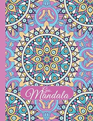 Seller image for Geo-Mandala: 50+ Unique Geometric and mandala pattern large print adult coloring book for relaxation and stress relief: An Adult Coloring Book with Fun, Easy, and Relaxing Coloring Pages for sale by WeBuyBooks