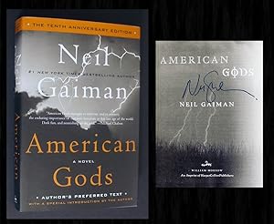 Seller image for American Gods: Tenth Anniv Ed (Signed by Neil Gaiman) for sale by Bookcharmed Books IOBA