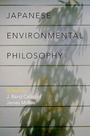 Bild des Verkufers fr Japanese Environmental Philosophy zum Verkauf von AHA-BUCH GmbH