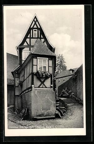 Bild des Verkufers fr Ansichtskarte Herzbad Orb /Spessart, Kleines Haus zum Verkauf von Bartko-Reher