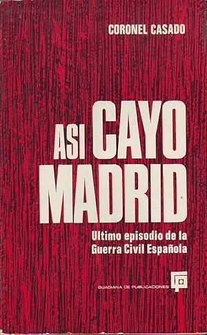 ASI CAYO MADRID