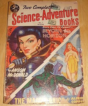 Seller image for Two Complete Science-Adventure Books Winter (Oct.-Dec.) 1952 "Beyond This Horizon" "The Magellanics" // The Photos in this listing are of the magazine that is offered for sale for sale by biblioboy