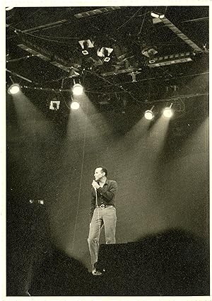 "Harry BELAFONTE" Photo originale prise au Palais des Sports de Paris le 29 mars 1966 lors du Gal...