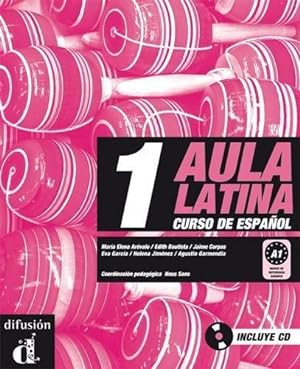Immagine del venditore per Aula Latina: Libro del alumno + ejercicios + CD 1 venduto da WeBuyBooks