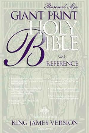 Immagine del venditore per KJV Holy Bible Giant Print Reference, Personal Size Platinum Edition venduto da BuenaWave