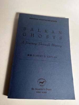 Imagen del vendedor de BALKAN GHOSTS (ADVANCE UNCORRECTED PROOFS) Advance Uncorrected Proofs a la venta por Abound Book Company