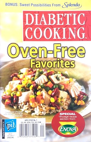 Bild des Verkufers fr Diabetic Cooking: Oven-Free Favorites zum Verkauf von Kayleighbug Books, IOBA