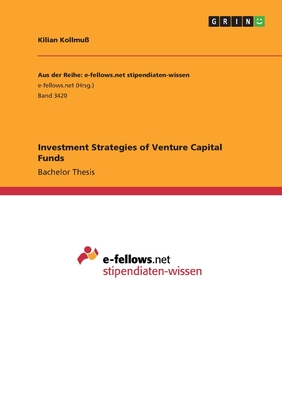 Imagen del vendedor de Investment Strategies of Venture Capital Funds (Paperback or Softback) a la venta por BargainBookStores