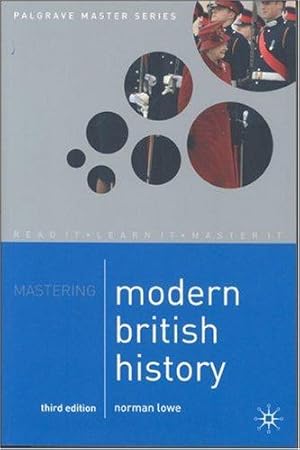 Image du vendeur pour Mastering Modern British History (Palgrave Master Series) mis en vente par WeBuyBooks