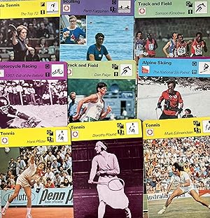 A Grouping of Forty [40] 1970s Editor-Service Sports Cards Covering a Wide Range of Sports