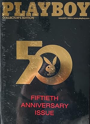 Playboy Magazine 50thÊ Anniversary Issue, January, 2004