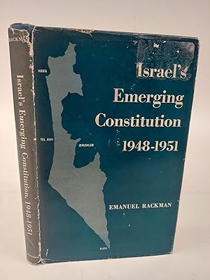 Seller image for ISRAEL'S EMERGING CONSTITUTION 1948-51 for sale by Second Story Books, ABAA
