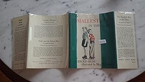 Seller image for The Smallest Boy in the Class BY JERROLD BEIM w/ Dust Jacket cover 2 boys standing back to back to see who's tallest. ILLUSTRATED MEG WOHLBERG, 1949, 1ST EDITION , They called Him Tiny because he was smallest boy in the Class. But His Name was really Jim. Tiny Shouted Loudest for sale by Bluff Park Rare Books