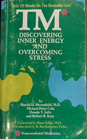 Immagine del venditore per TM: Discovering Inner Energy and Overcoming Stress venduto da The Book House, Inc.  - St. Louis