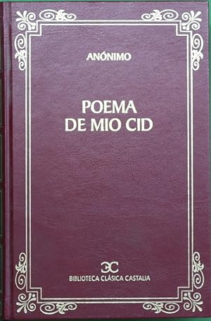 Seller image for Poema de mo Cid for sale by Librera Alonso Quijano